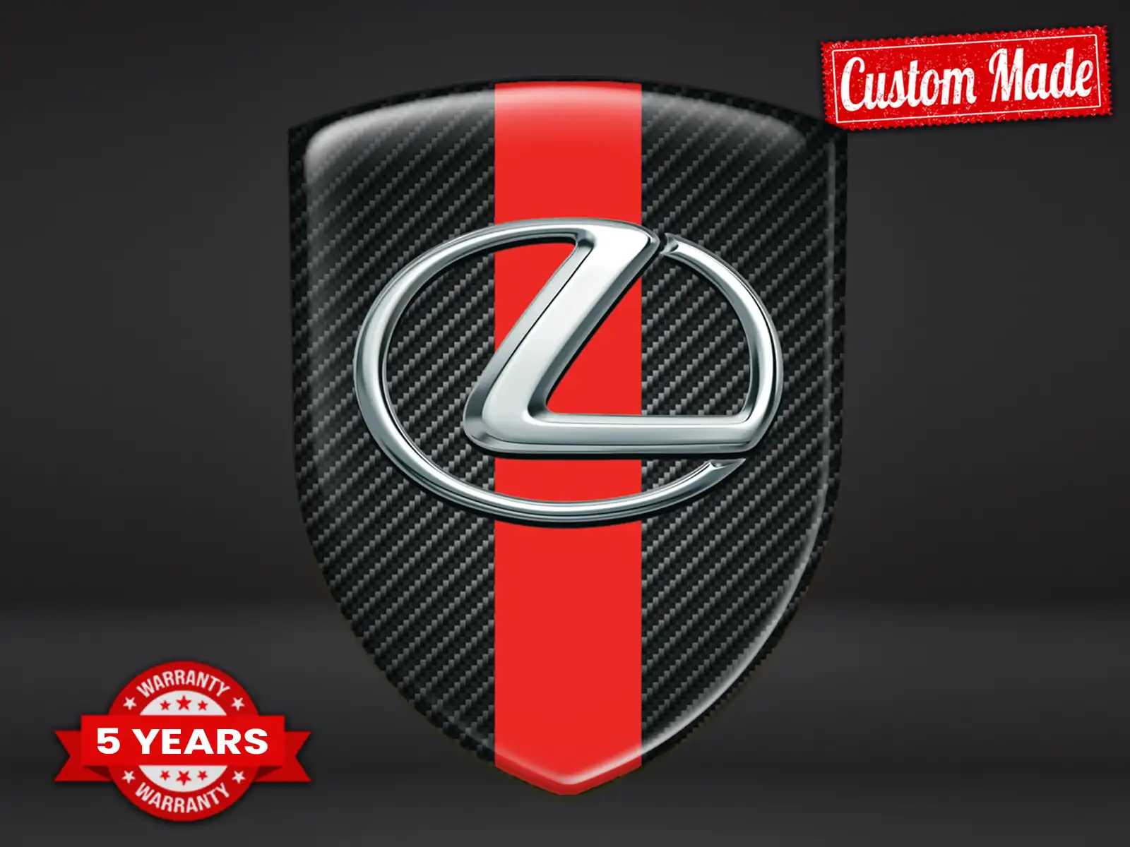 Lexus Waterproof Sticker Max Durable Stylish Pro Design
